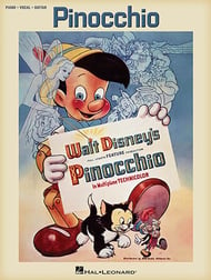 Pinocchio piano sheet music cover
